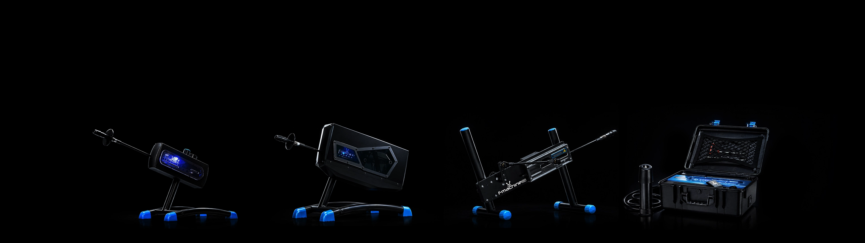 F-Machine GIGOLO, ALPHA, PRO4 and TREMBLR product range